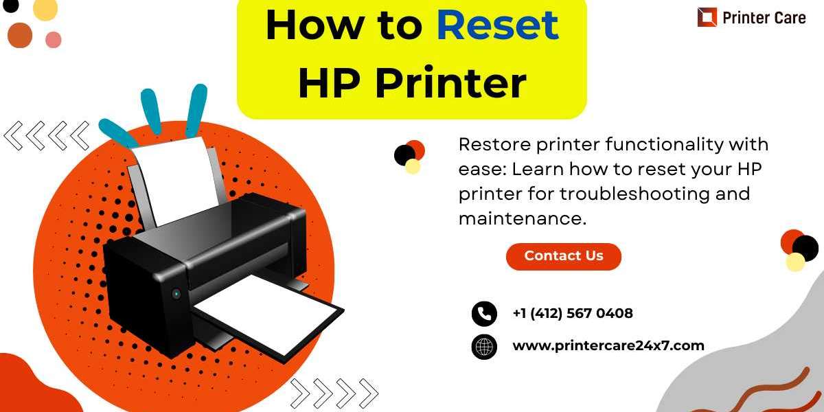 How to Reset Hp Printer | +1 (412) 567 0408