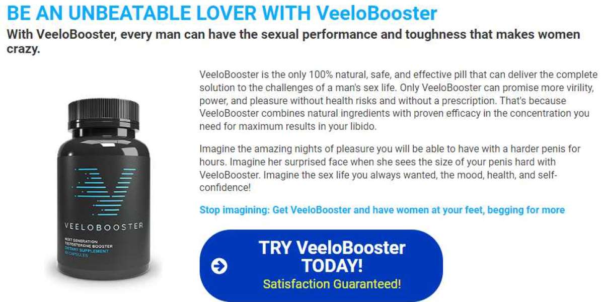 VeeloBooster Testosterone Booster Reviews (Veelo Booster Male Enhancement Pills)