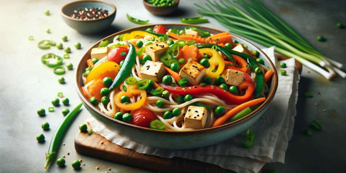Vegetarian Pad Kee Mao (Drunken Noodles) Recipe