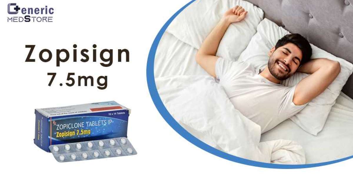 Zopisign 7.5 mg For Sleep Disorder Treatment | Genericmedsstore