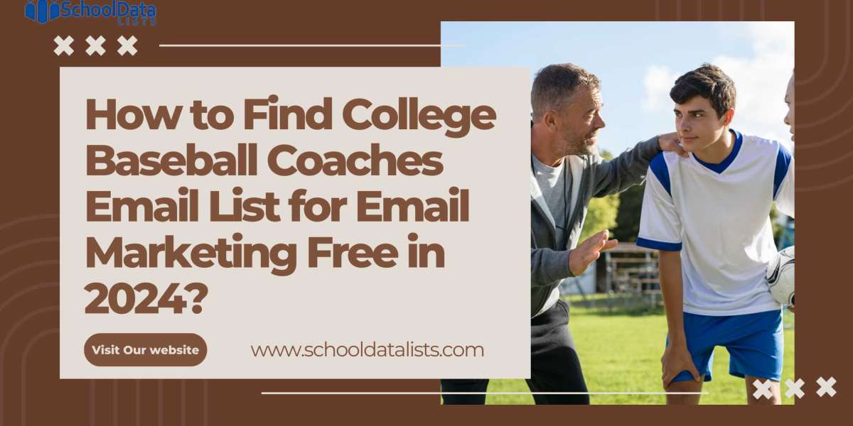 How to Find College Baseball Coaches Email List for Email Marketing Free in 2024?