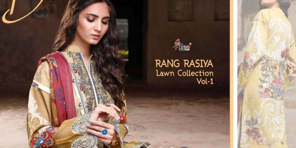 Rang Rasiya Presents Florence Fancy Work Suit Collection