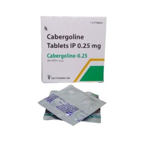 CABERGOLINE 0.25 Effective In Reducing High Prolactin Levels