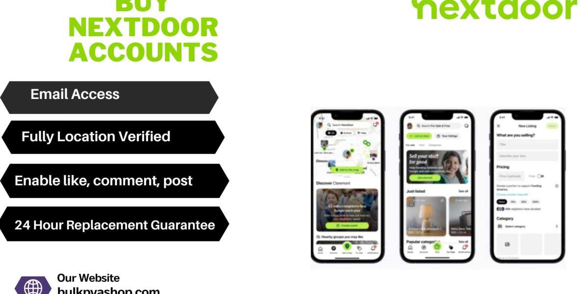 Why Buy Nextdoor Accounts Can Boost Your Local Business