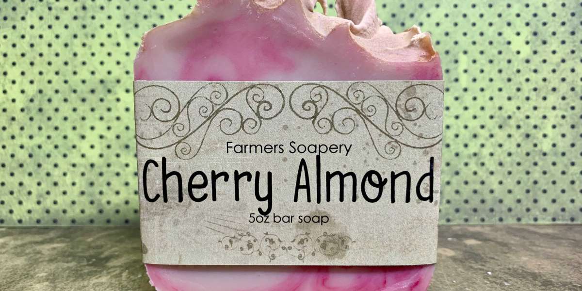 Cherry Almond Soap: A Luxurious Blend of Nature and Nourishment