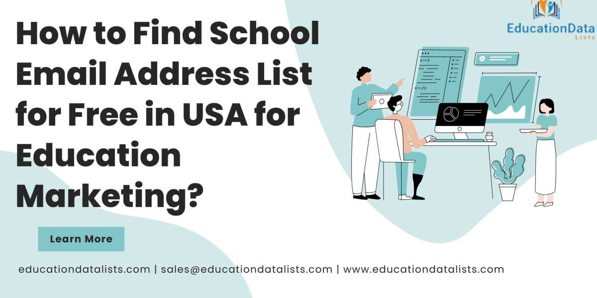 How to Find School Email Address List for Free in USA for Education Marketing?