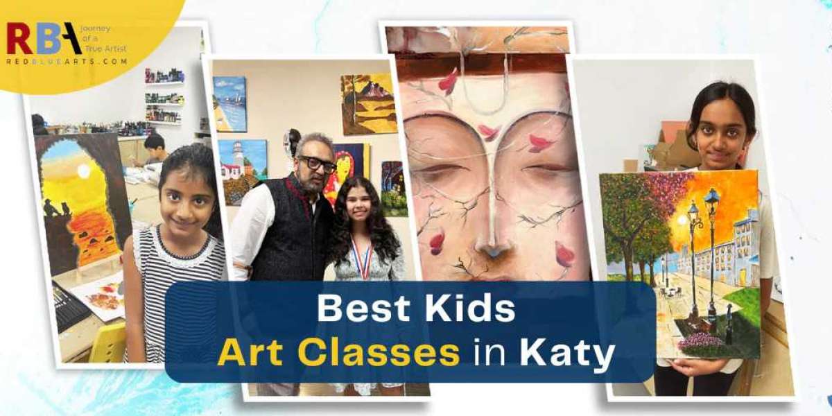 Best Kids Art Classes in Katy | Redbluearts - Unleash Creativity