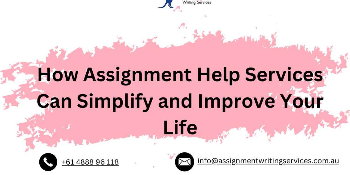 How Assignment Help Services Can Ease the Burden of a Busy Life