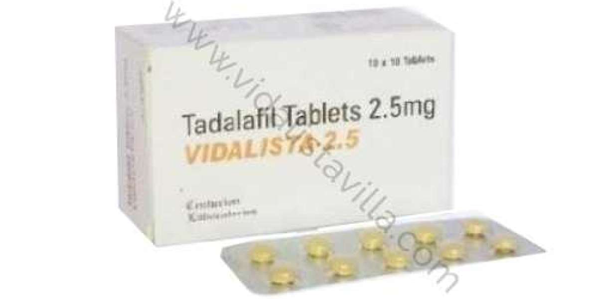 Vidalista 2.5: A Gentle Way to Manage Erectile Dysfunction