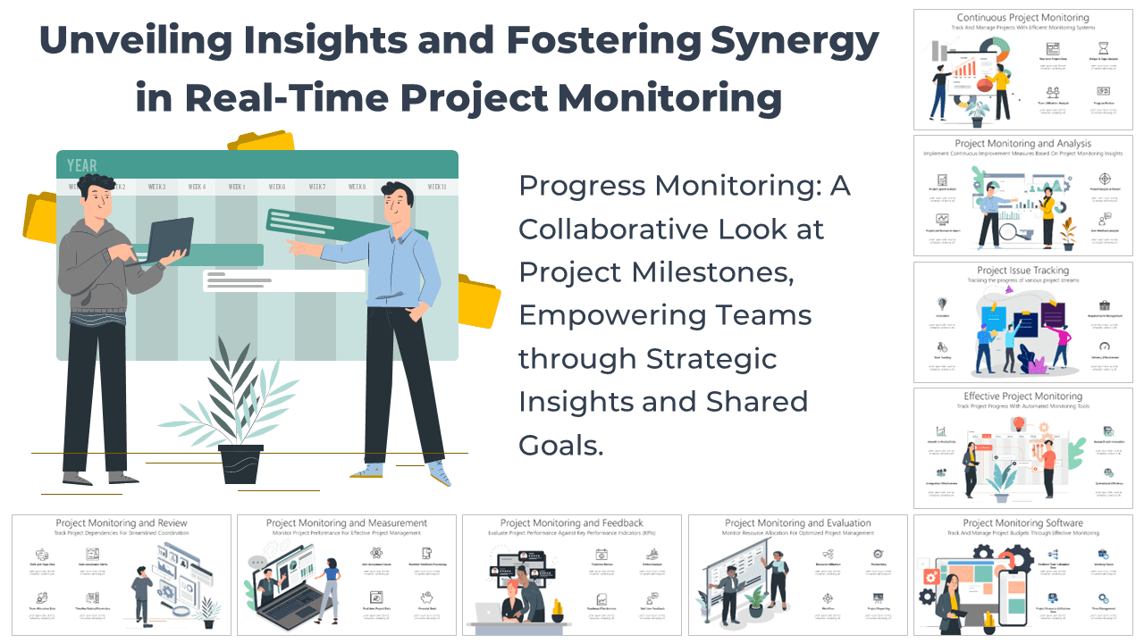 Project Monitoring Infographics: Master Project Tracking And Monitoring