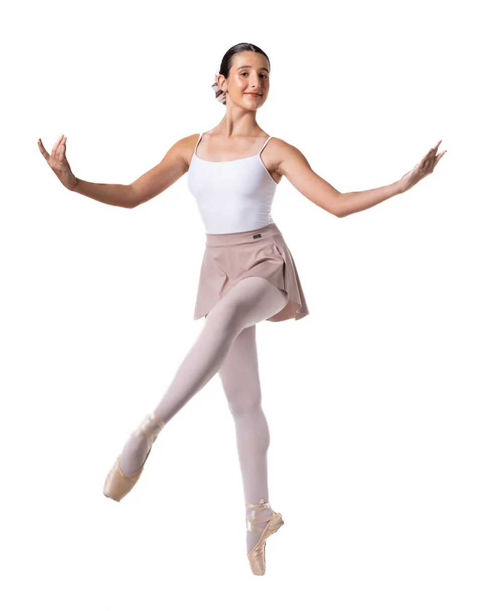 Ballet Attitude Nylon Skirt - Nude