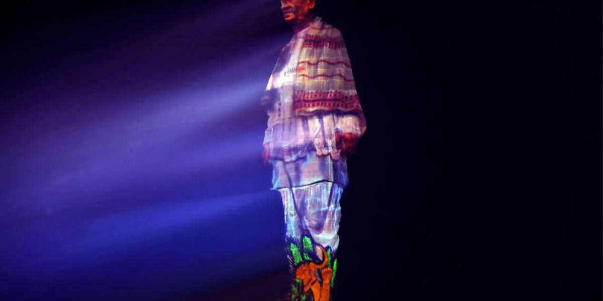 The best laser show at the Statue of Unity