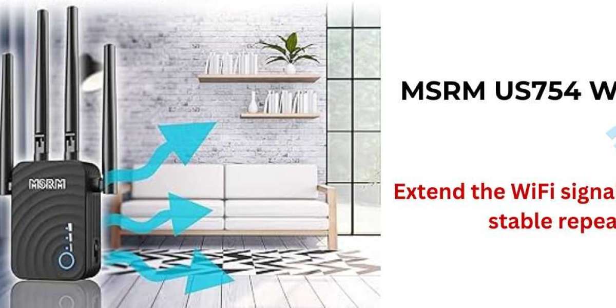 MSRM US754 WiFi Extender Setup