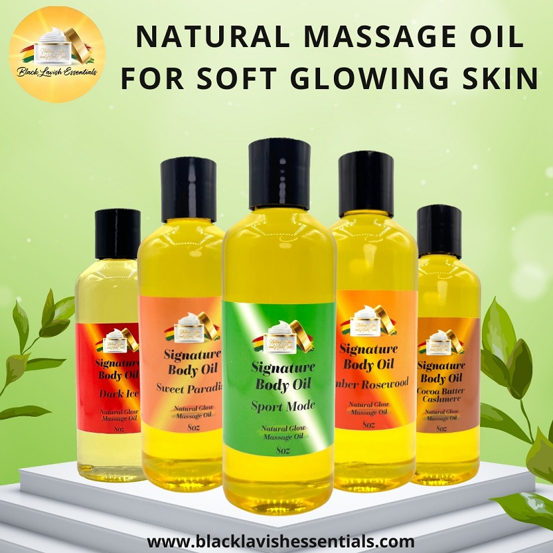 Unlock Radiance with Natural Massage Oil for Soft Glowing Skin – Cartify Now