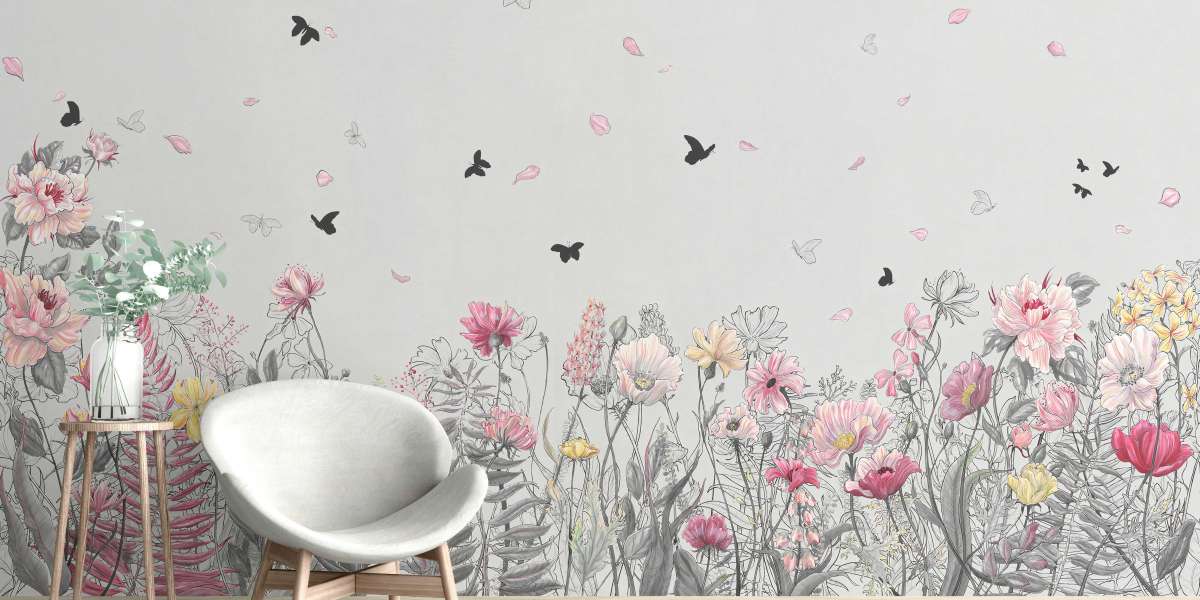 Elevate Your Home Décor with Stunning Floral Theme Wallpaper