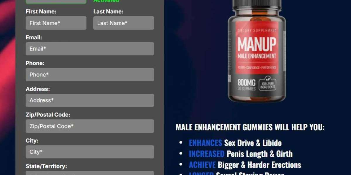 ManUp Male Enhancement Gummies (AU, NZ, CA, ZA) Reviews [2024]