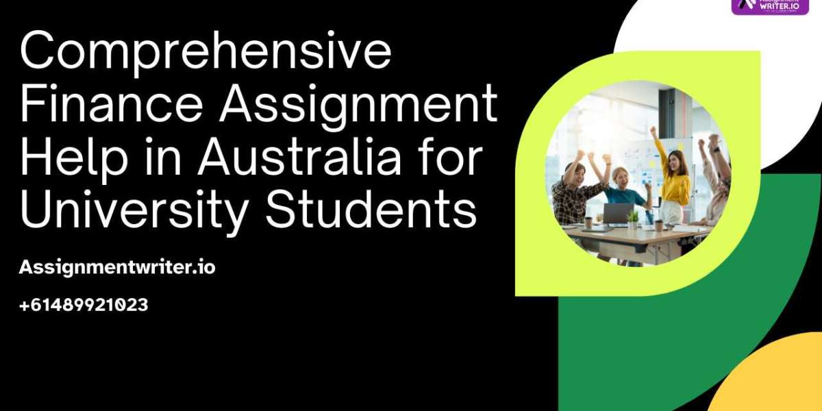 Comprehensive Finance Assignment Help in Australia for University Students