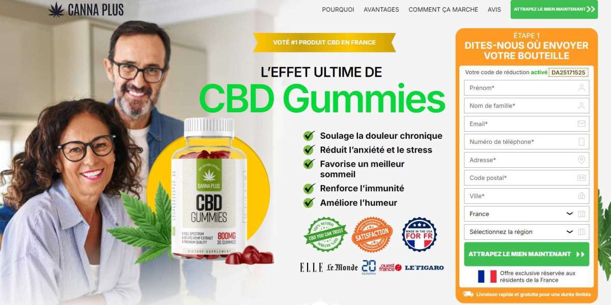 Canna Plus CBD Gummies France {FR, BE, LU & CH} Avis [Mise à jour 2024] & Prix