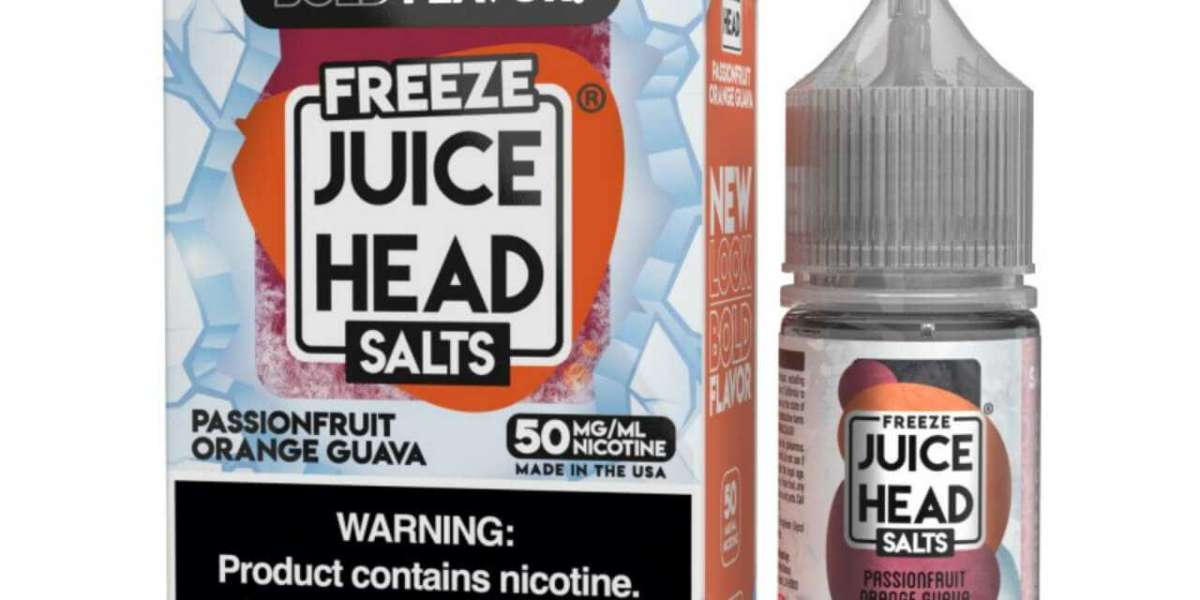 Juice Head ZTN Passionfruit Orange Guava Freeze Salts 30ml E-Juice: A Chill Tropical Twist